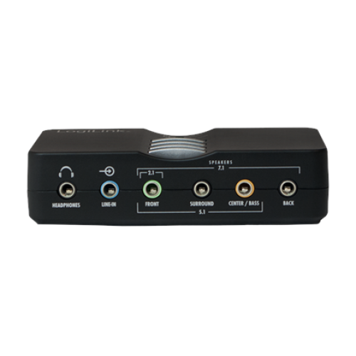 LogiLink USB Sound Box Dolby 7.1 8-Channel 7.1 canais