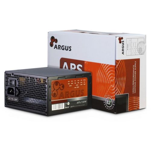  Inter-Tech Argus APS fonte de alimentação 720 W 20+4 pin ATX ATX Preto