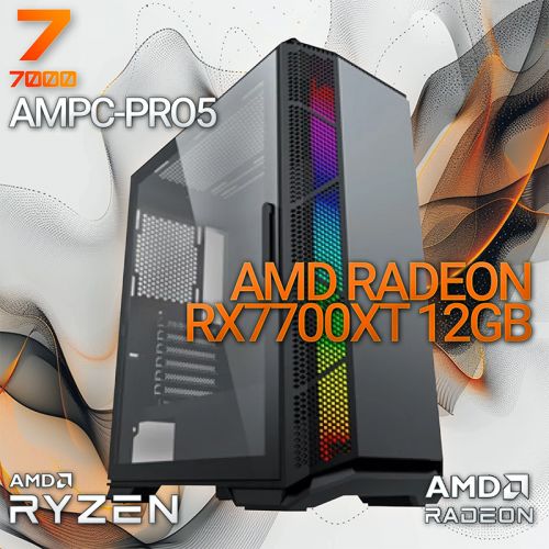 AMPC-PRO5-RYZEN 7 7700X RX 7700XT 12GB GDR6