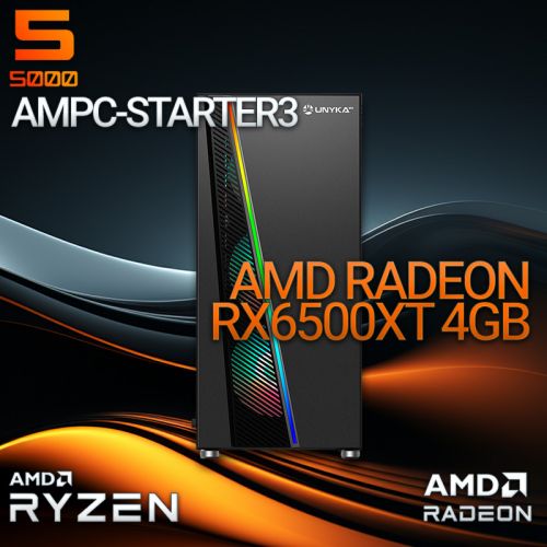AMPC-STARTER3 - AMD RYZEN 5 5500 RX6500XT 4GB