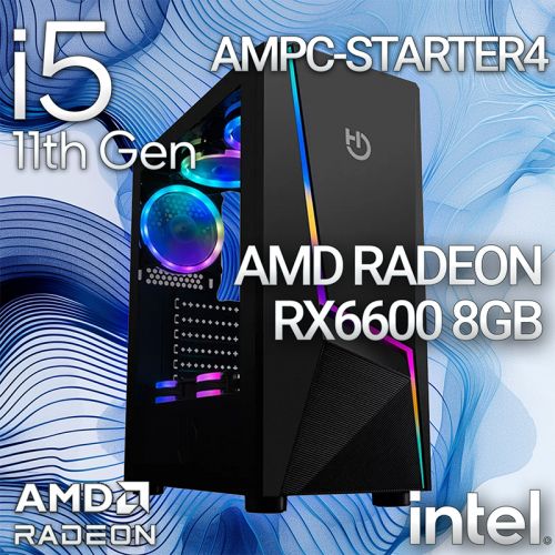 AMPC-STARTER4-Intel Core i5 11400F RX 6600 8GB