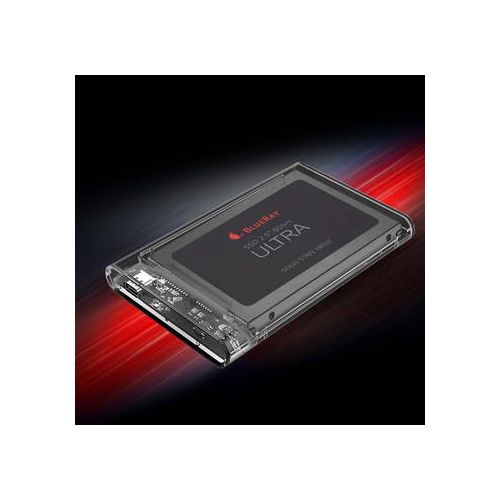 CAIXA EXTERNA PARA SSD 2.5 SATA USB C 3.2 5GB BLUERAY