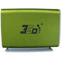 caixa EXTERNA HDD 3.5" SATA-USB 3GO VERDE LIMA