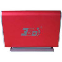 3GO HDD35R Caixa para Discos Rígidos Vermelho 3.5"