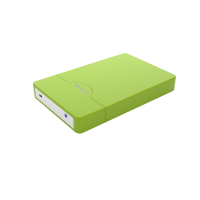 Approx appHDD10GP Verde 2.5" Energia por USB