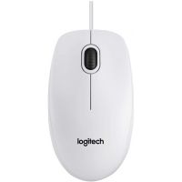 Rato LOGITECH B100 OPTICO USB branco