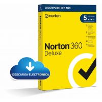 ANTIVIRUS ESD NORTON 360 DELUXE 50GB ES 1 USER 5 DEVICE 1