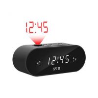 RADIO DESPERTADOR SPC FRODI MAX Preto Ecrã LED/2XALARMA