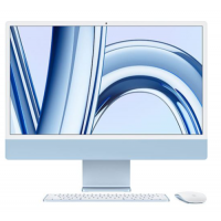Apple iMac Apple M M3 59,7 cm (23.5") 4480 x 2520 pixels 8 GB 256 GB SSD PC All-in-One macOS Sonoma Wi-Fi 6E (802.11ax) Azul