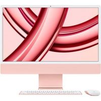 Apple iMac M3 Apple M 59,7 cm (23.5") 4480 x 2520 pixels 8 GB 512 GB SSD PC All-in-One macOS Sonoma Wi-Fi 6E (802.11ax) Rosa