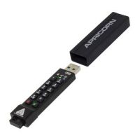 Apricorn Aegis Secure Key 3z unidade de memória USB 128 GB USB Type-A 3.2 Gen 1 (3.1 Gen 1) Preto