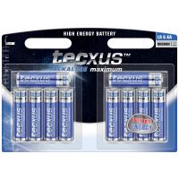 Pilhas ALCALINAS TECXUS AA (8 + 2 GRATIS) LR 06 10-BL 8 + 2