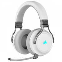 Corsair Virtuoso RGB Auriculares Diadema Conector de 3,5 mm USB tipo A branco