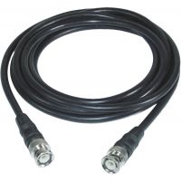 Security-Center video cable - 10 m With the high-quality, assembled coaxial cable you can connect your video components (e.g. camera and recorder) perfectly together. The cable resistance is 75 ohm. A BNC-plug is located at both ends of the cable.