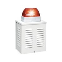 ABUS SG1650 Optic/Acoustic Combination Signal Transmitter - alarm light / siren The compact alarm sistema siren and flash can be mounted inside or outside your building. This professional combination signaling device is a crucial link of a fully functioni