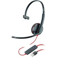 Poly - Headset Mono Com fios - Preto, USB A