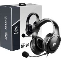 MSI Immerse GH20 - Headset Gaming Com fios - Preto