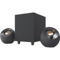 Creative Pebble Plus - Conjunto de Colunas Altifalantes - Preto