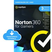NORTON 360 FOR GAMERS 50GB Portugues 1 Utilizador 3 Dispositivos 1 Ano 