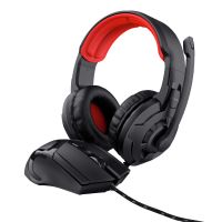 TRUST BASICS GAMING HEADSET & MOUSE - 24761