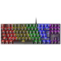 Teclado MARS GAMING MK80 MECHANICAL TKL KEYBOARD, FRGB CHROMA, ANTI-DUST RED, BLACK, PORTUGUESE