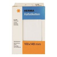 Etiquetas Herma Rect.100x149mm Emb.c/32 fls Ref.2580 Branco