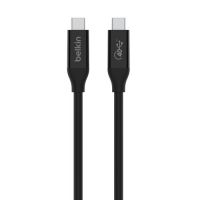 Belkin INZ001bt0.8MBK cabo USB 0,8 m USB4 Gen 3x2 USB C Preto