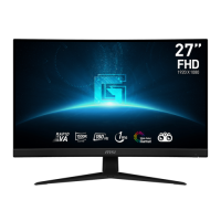 "MSI G27C4 E3 Ecrã para PC 68,6 cm (27"") 1920 x 1080 Pixeles Full HD LCD Negro"