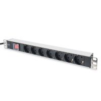 Digitus 19" Outlet Strip Preto 7 tomada(s) CA 250 V 2 m