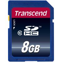 Transcend TS8GSDHC10 cartão de memória 8 GB SDHC NAND Classe 10