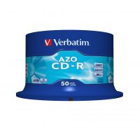 Verbatim CD-R AZO 700MB 52x Crystal Surface Cake 50 - 43343