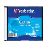 VERBATIM CD-R 52X 700MB 80MIN EXTRA PROTEÇAO CD UNITARIO