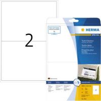 Etiquetas Herma 4519 (A4) 199,6 x 143,5 mm Acetato seda Branco 40 un. (S) Adesivos com nomes removíveis