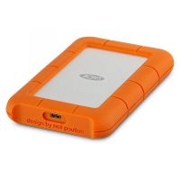 LaCie Rugged USB-C disco externo 2000 GB Laranja, Prateado