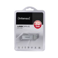 Intenso Alu Line unidade de memória USB 16 GB USB Type-A 2.0 Prateado