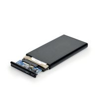  Port Designs 900030 Caixa para Discos Rígidos Compartimento SSD ,Preto ,2.5"