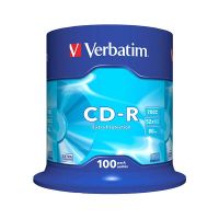 Verbatim CD-R 80Mn 52x Pack de 100