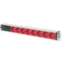 Digitus DN-95410-R PDU 8 tomada(s) CA 0U/1U Preto