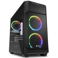 caixa SHARKOON V1000 MATX 2XUSB3.0 sem Fonte RGB