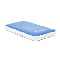  TooQ TQE-2528BL Caixa para Discos Rígidos Compartimento SSD Azul 2.5" USB 3.1