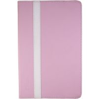 e-Vitta Booklet 6P capa para leitor de livros eletrónicos 15,2 cm (6") Fólio Rosa, Branco