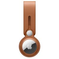 Apple Porta-chaves Leather Loop Brown para AirTag