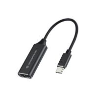 Conceptronic ABBY03B adaptador de cabo de vídeo HDMI Type A (Standard) USB Type-C Preto