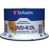 Verbatim - DVDs virgem 8,5 GB DVD+R DL 50 unidades