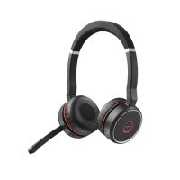 Jabra Evolve 75 Auscultadores Com fios e sem fios Fita de cabeça Chamadas/Música Bluetooth Preto