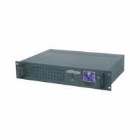 Gembird - rack 19'' 3.4u 1500va, 4xiec 230v out, iec14 in,rj11, usb, lcd UPS Linha interativa 1,5 kVA 900 W 4 tomada(s) CA