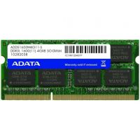 ADATA ADDS1600W4G11-S módulo de memória 4 GB 1 x 4 GB DDR3 1600 MHz,1.35v,SO DIMM