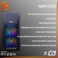 AMPC-LITE3-AMD RYZEN 5 5600 RTX4060 8GB