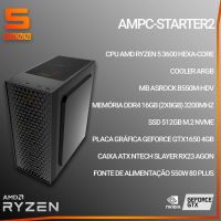 AMPC-STARTER2- RYZEN 5 3600 GTX 1650 4GB