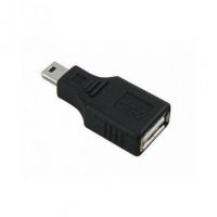 Adaptador 3GO AUSB-MINIUSB/ Mini USB Macho - USB Fêmea